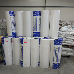 屋頂專用 300g仿國標聚乙烯丙綸防水材料 丙綸防水卷材價格